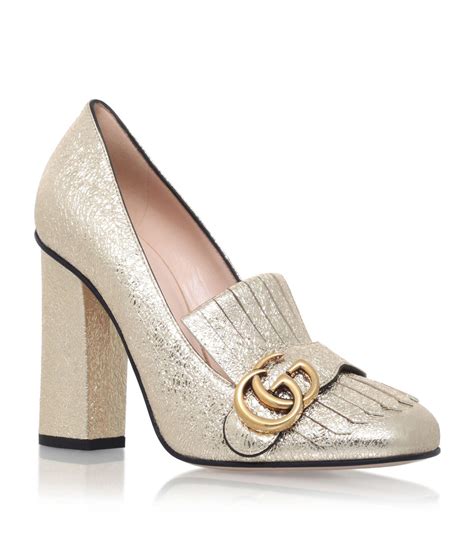 gucci marmont shoes|gucci marmont shoes mid heel.